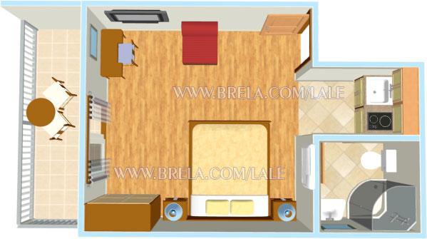 Apartmans Lale 布雷拉 外观 照片